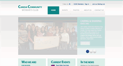 Desktop Screenshot of candiawomansgroup.org